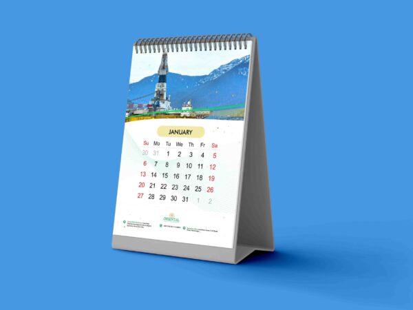 A5 Table Calendar (13 Sheets)