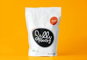 Resealable stand up zip-lock bags