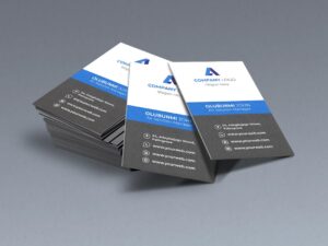 business-card-mockup One sided Business Cards