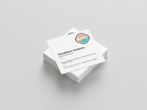 Square Business Cards (Single sided)