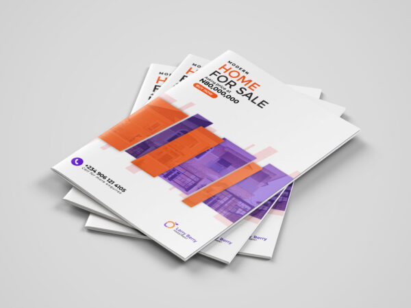 A4 Brochure Mockup