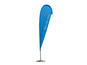 Teardrop-Mockup Teardrop Banner