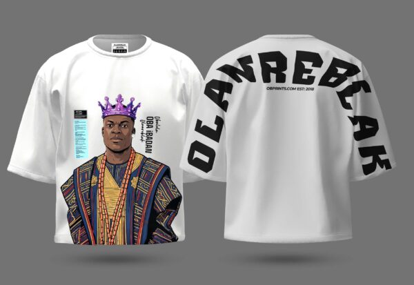 OLANREBLAK King Crop Top for Kings & Queens